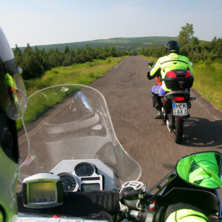 Motorradtour Erzgebirge